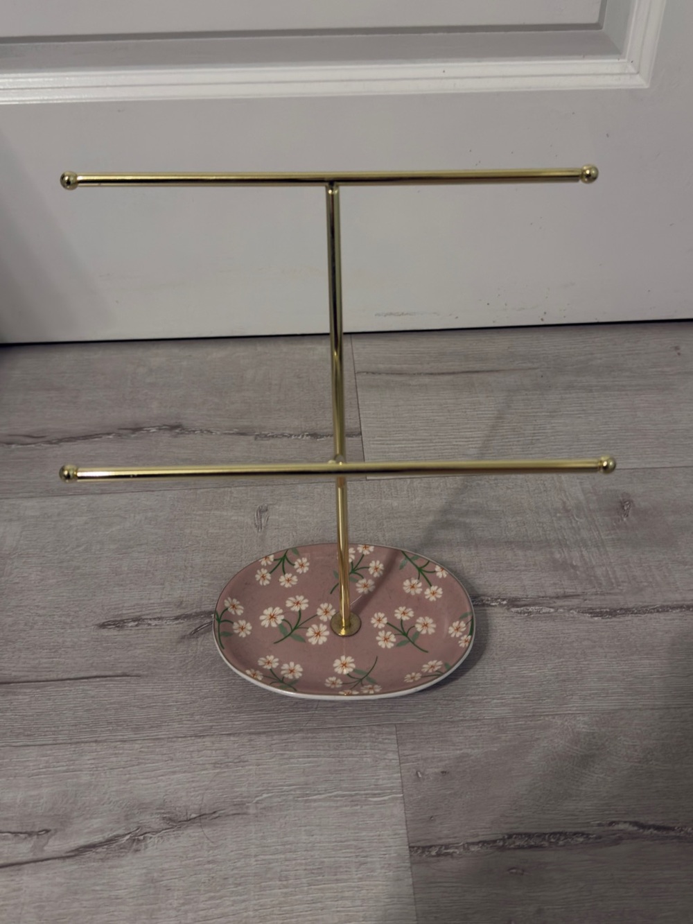 Gold Jewelry Stand